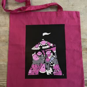 Pink Tote Bag Circus Pink