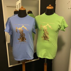 Blue Wonderland Super Gold Rabbit shirt