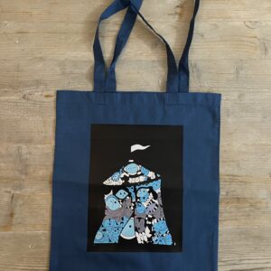 Blue Tote Bag, Circus Blue
