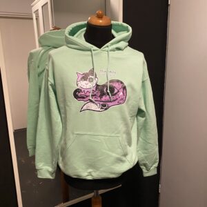 Green Pastel Hooded sweatshirt Cheshire