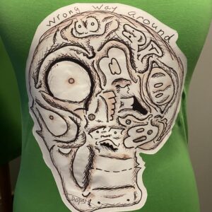 Green Wrong way around shirt