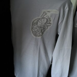 White/wit Anatomical fantasy heart