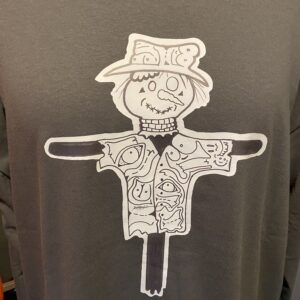 Anthracite Smiling Scarecrow